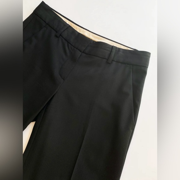 Theory Vintage Low Rise Boot Cut Trousers in Black size 0 - Picture 3 of 16
